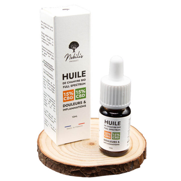 achat huile CBD douleurs full spectrum nobilis