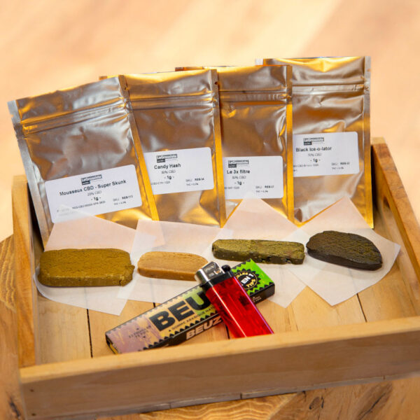 achat pack resines CBD mix