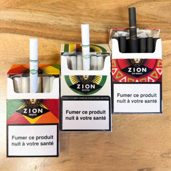 Achat Cigarettes CBD Zion Cannarettes