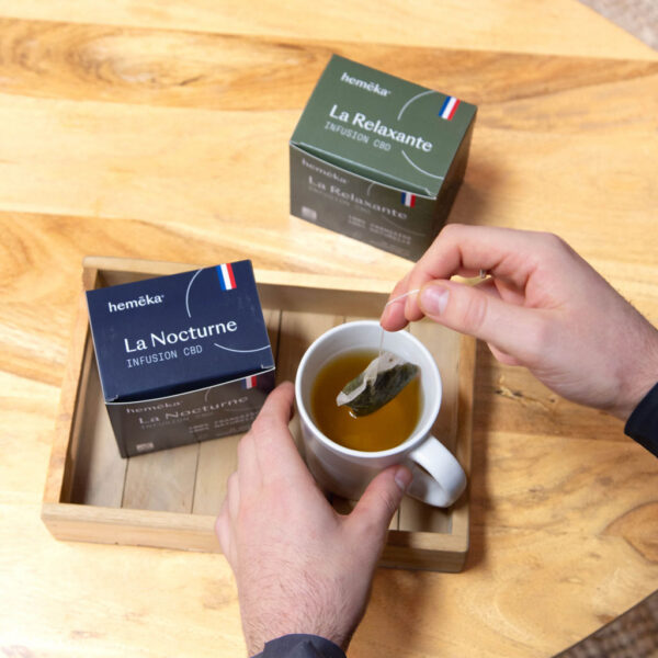 Achat Infusion Chanvre CBD Hemeka Relaxante
