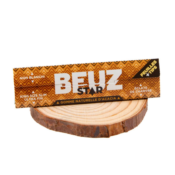 achat feuilles slim + cartons beuz star