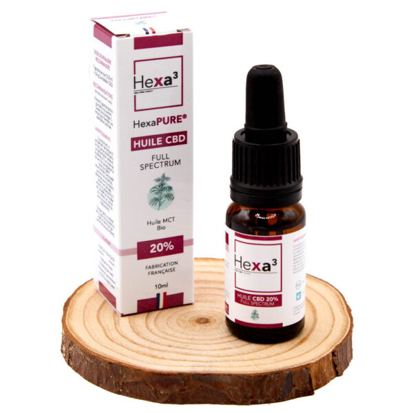 achat huile CBD 20% full spectrum hexa3