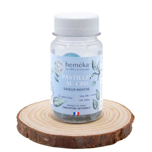 achat pastilles CBD menthe hemeka