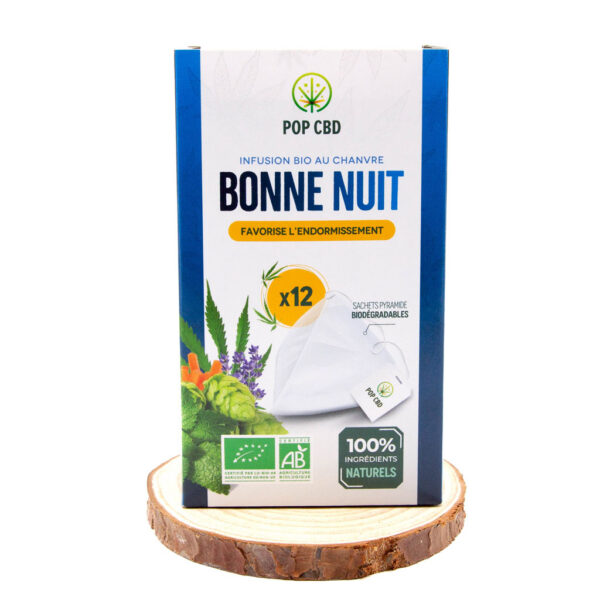 achat infusion CBD bonne nuit pop CBD
