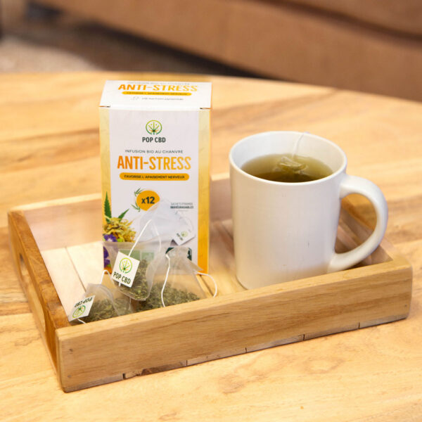 achat infusion CBD anti-stress pop CBD