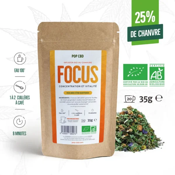 Alternative view of Infusion CBD Bio Focus - 35g - Pop CBD