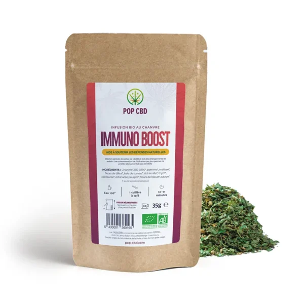 Achat-pas-cher-Infusion-CBD-Bio-Immuno-Boost-35g-Pop-CBD