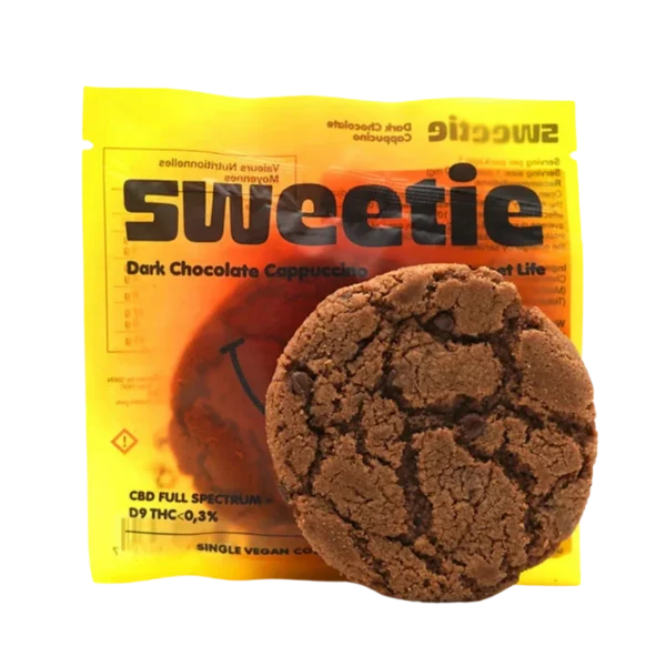 Achat-Cookie-THC-100mg-Chocolat-Noir-SWEETIE