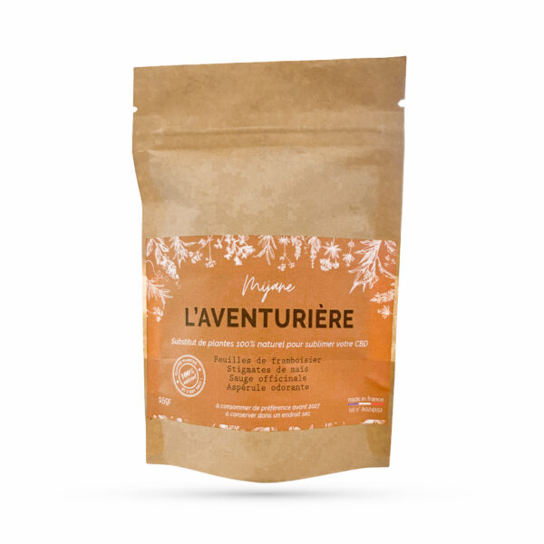 Achat Substitut Tabac CBD L'aventurière 15gr Mijane