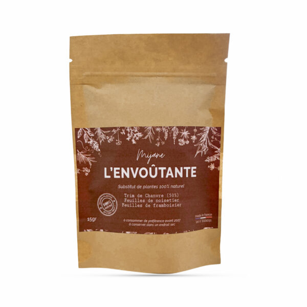 Achat Substitut de tabac CBD L'envoutante (50%-TRIM-CBD)-15gr-Mijane