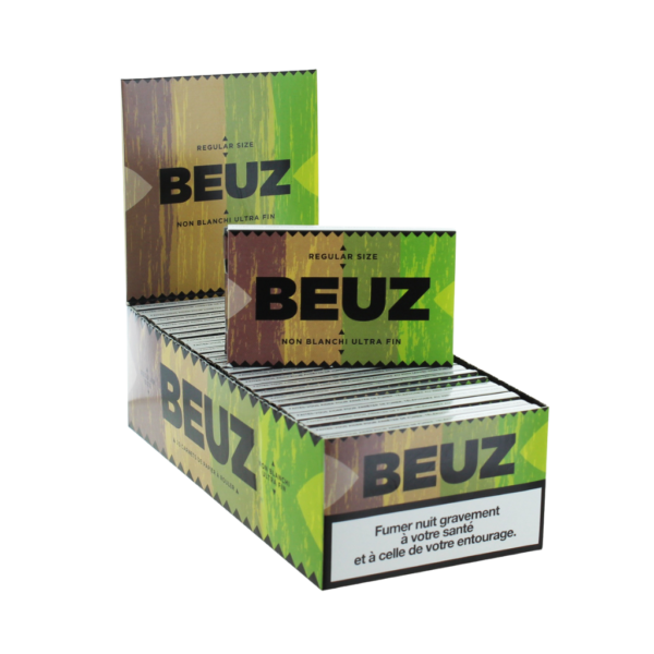 Feuilles à rouler -Courtes-Brown-(25 carnets)-Beuz
